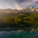 Zugspitze und Eibsee